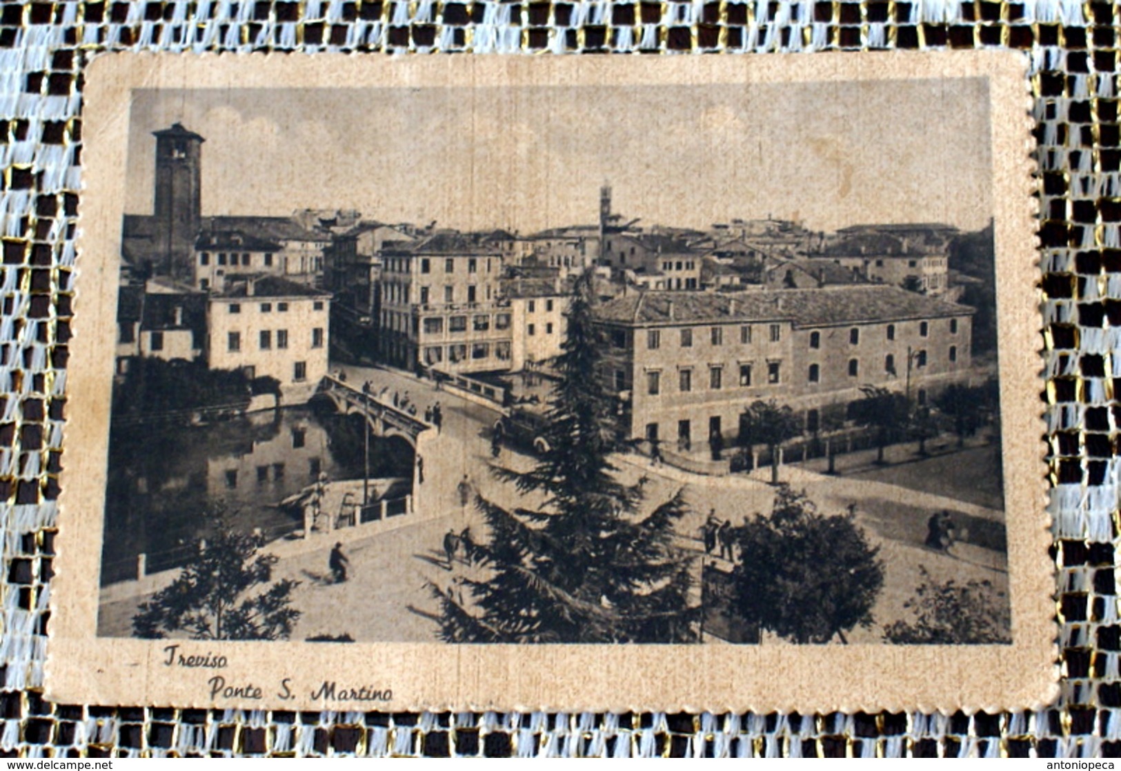 ITALIA 1943. Treviso  PIAZZA S. MARTINO VIAGGIATA - Treviso