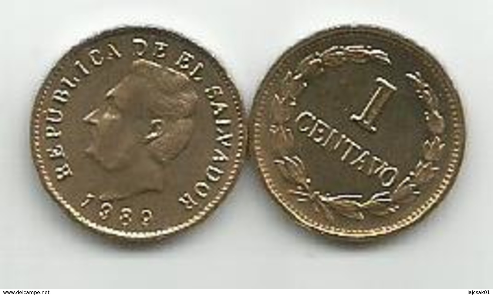 El Salvador 1 Centavo 1989. High Grade - Salvador