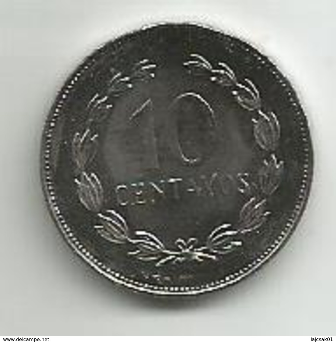 El Salvador 10 Centavos  1995. High Grade - Salvador