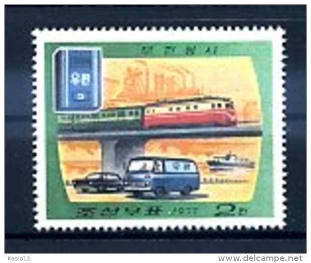 A17134)Eisenbahn: Korea - N. 1629** - Eisenbahnen