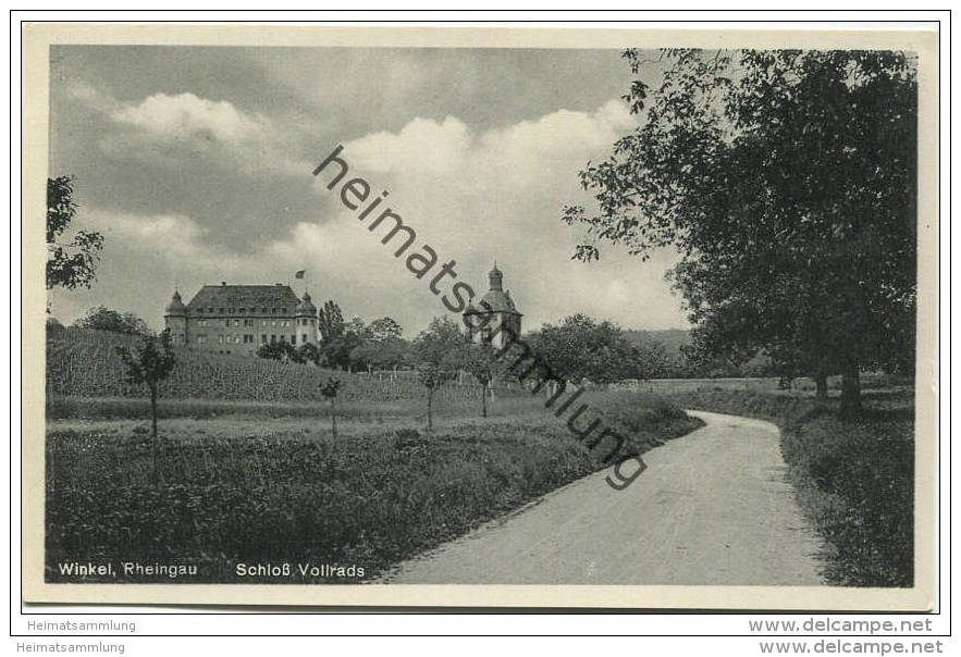 Winkel Rheingau - Schloss Vollrads - Verlag Verkehrsverein Winkel - Oestrich-Winkel