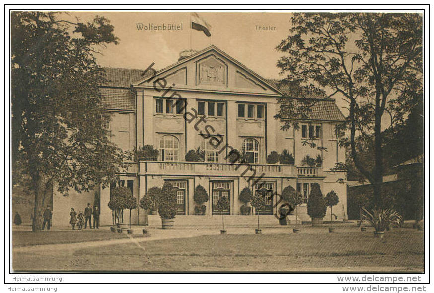 Wolfenbüttel - Theater 1910 - Verlag Knackstedt &amp; Näther Hamburg - Wolfenbuettel