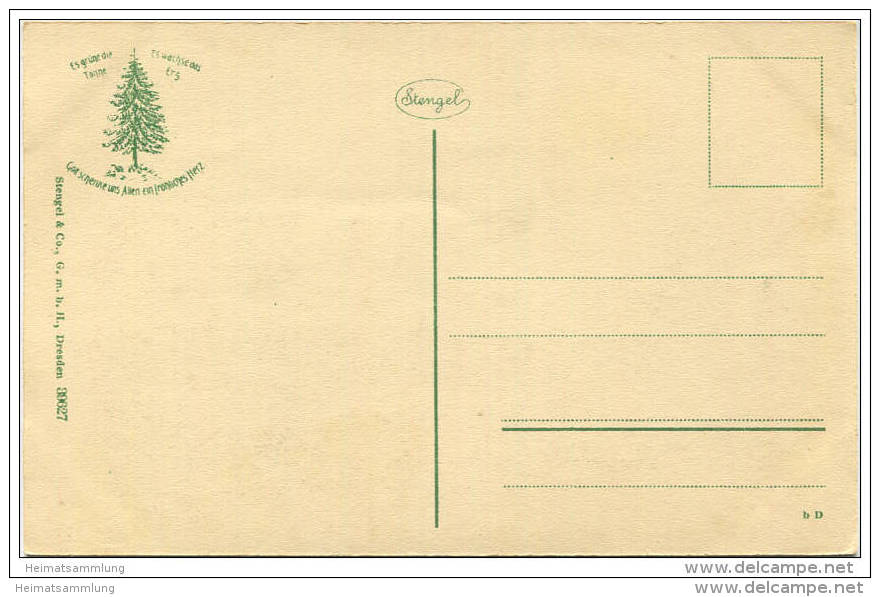 Osterode - Alte Burg - Verlag Stengel &amp; Co. Dresden - Osterode