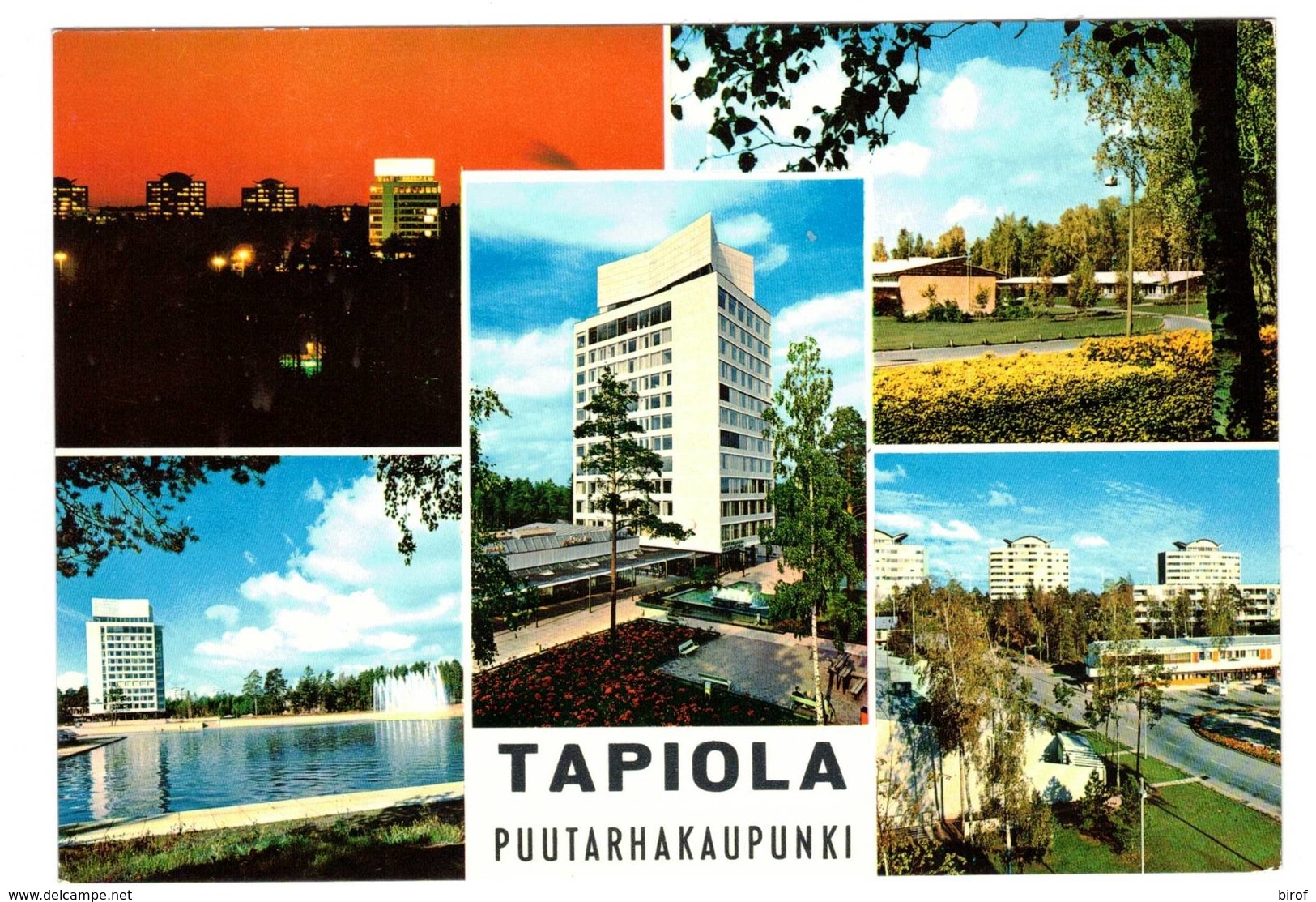 SUOMI  FINLAND - TAPIOLA PUUTARHAKAUPUNKI - Finlandia