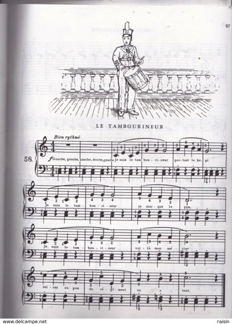 Méthode de piano Michael Aaron Cours  Elémentaire premier volume par Alexandre'Aragon L.M. 11017 TBE