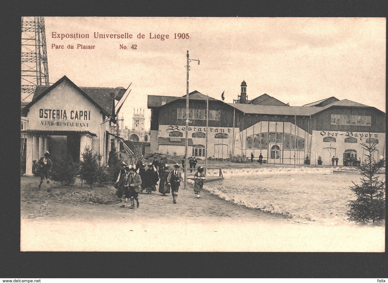 Liège - Exposition Universelle De Liège 1905 - Parc Du Plaisir - Dos Simple - Animée - Luik