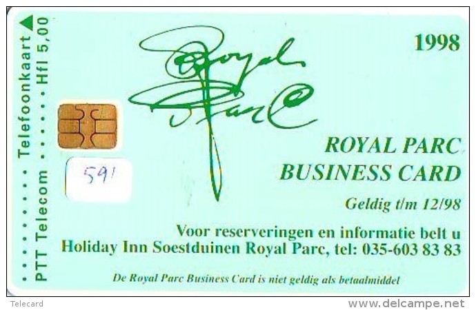 NEDERLAND CHIP TELEFOONKAART CRD 591 * Soestduinen Holiday Inn  ROYAL PARC * Telecarte A PUCE PAYS-BAS ONGEBRUIKT MINT - Privées