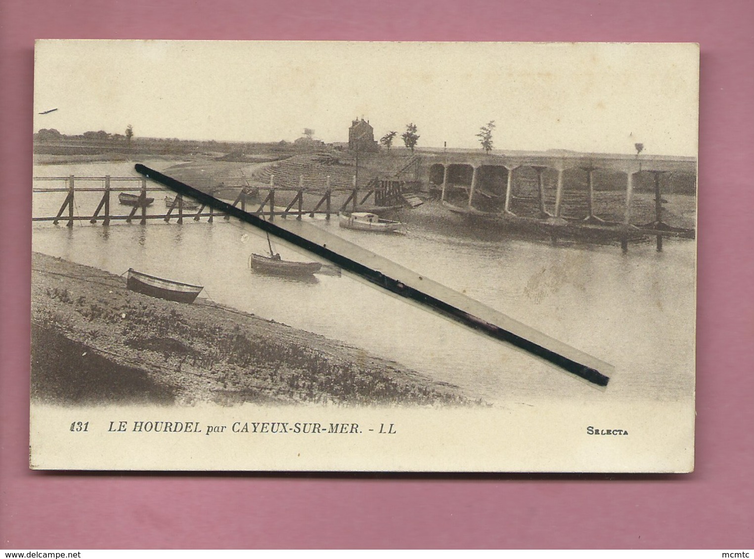 CPA  -  Le Hourdel Par Cayeux Sur Mer - Le Hourdel