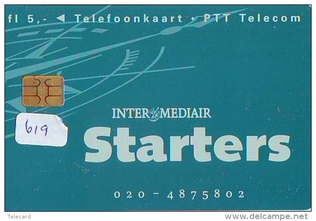 NEDERLAND CHIP TELEFOONKAART CRD 619 * STARTERS * Telecarte A PUCE PAYS-BAS ONGEBRUIKT MINT - Privé