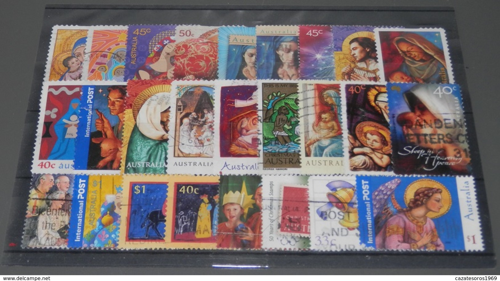 LOT DE TIMBRES - Collections (sans Albums)