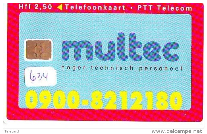 NEDERLAND CHIP TELEFOONKAART CRD 634 * MULTEC  * Telecarte A PUCE PAYS-BAS ONGEBRUIKT MINT - Privé