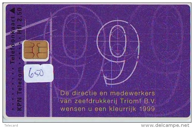 NEDERLAND CHIP TELEFOONKAART CRD 650 * TRIUMPH * Telecarte A PUCE PAYS-BAS ONGEBRUIKT MINT - Privé