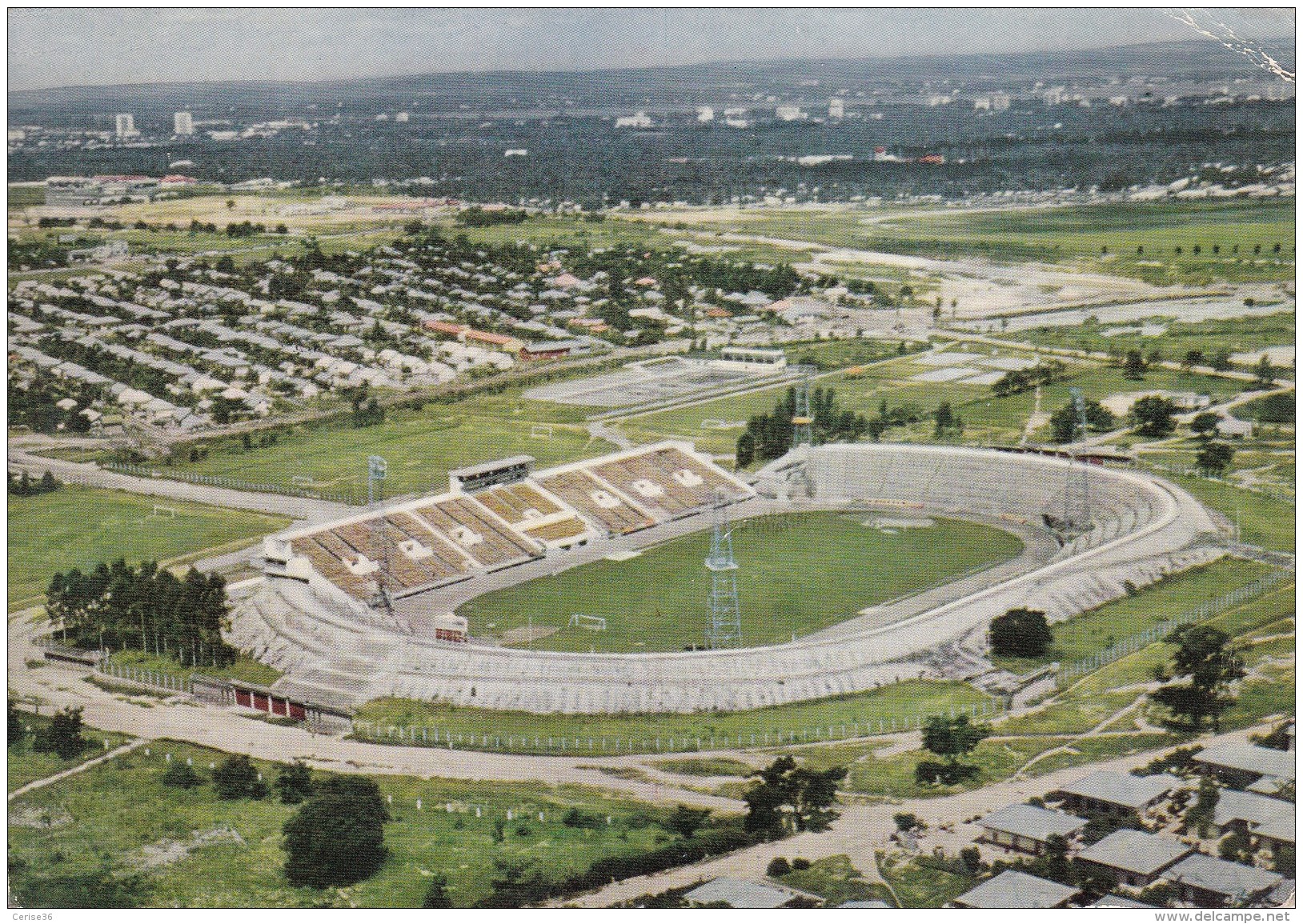 Léopoldville Le Stade Roi Baudouin à La Cité - Kinshasa - Leopoldville