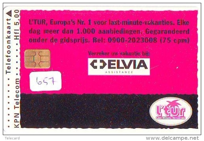 NEDERLAND CHIP TELEFOONKAART CRD 657 * ELVIA * Telecarte A PUCE PAYS-BAS ONGEBRUIKT MINT - Privé