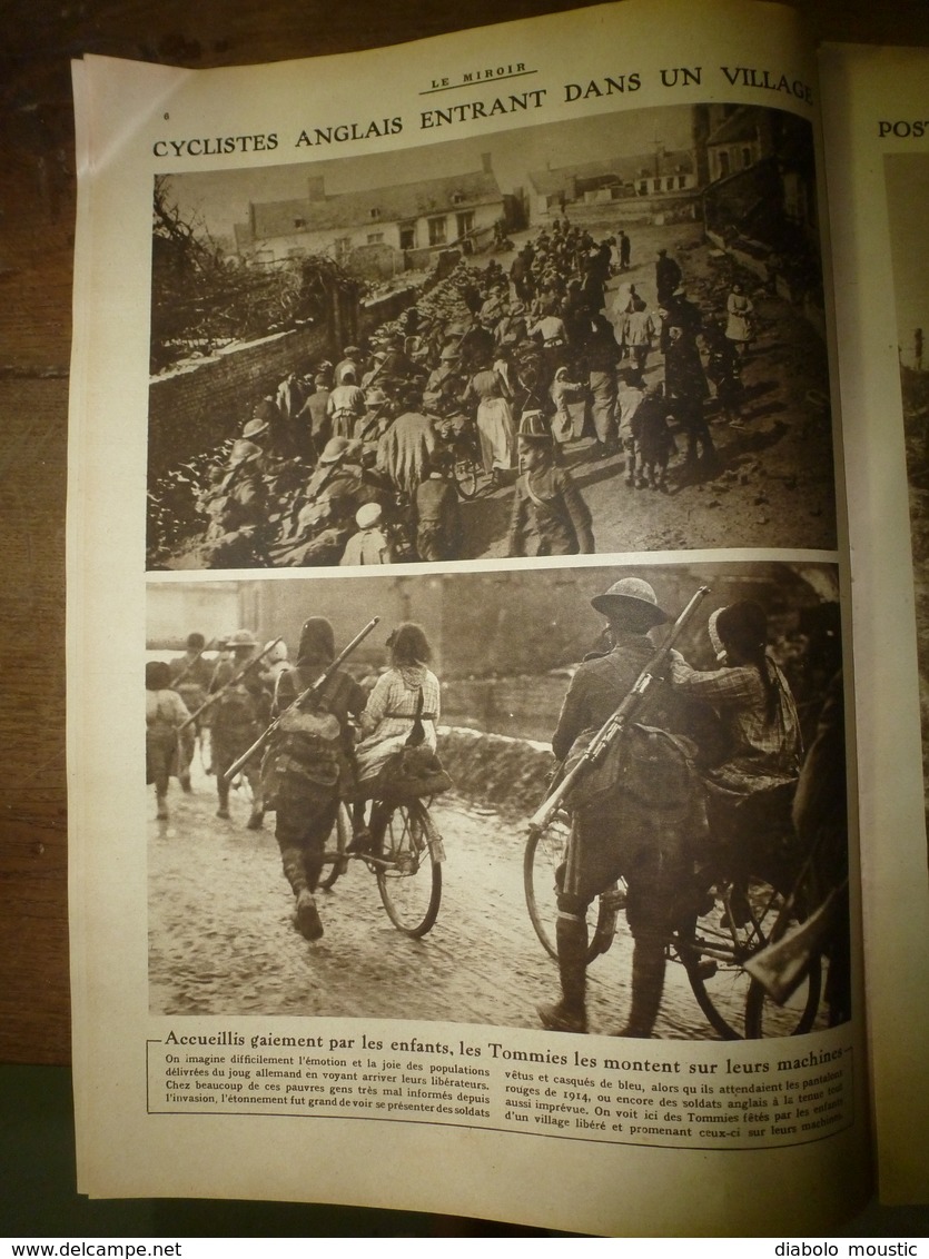1917 LE MIROIR:Crimes à Crouchévatz (Serbie); Manequins Explosifs;Chauny,Bapaume,Peronne;British-Army;Les Portugais;etc - Französisch