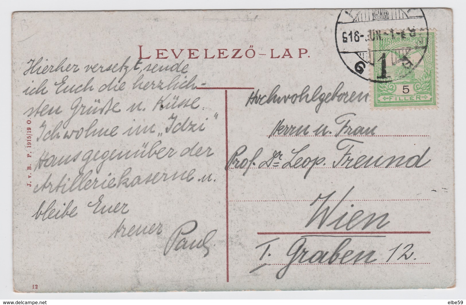 Slovaquie, Bratislava (Pozsony, Pressburg), Chateau, écrite ,timbre - Slovacchia