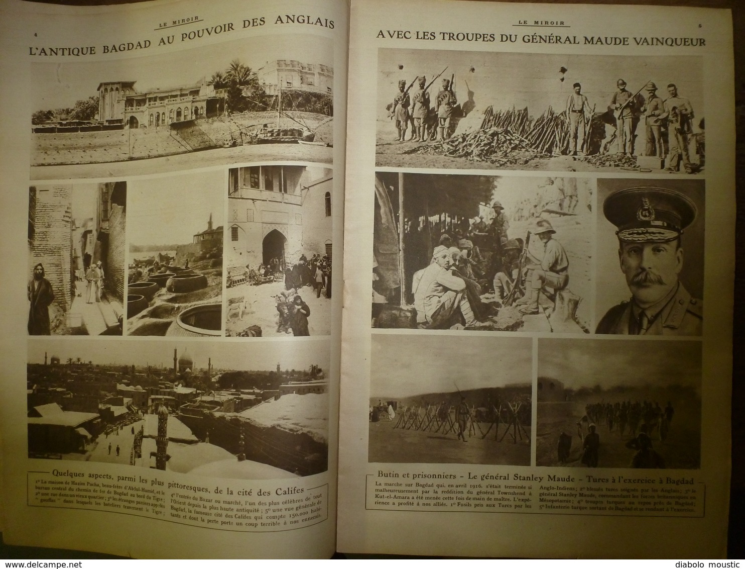 1917 LE MIROIR:Course De Tortues Sur Le Front;Nicolas II Et Alexis;Belges En Afrique Allemande;Gravure De Carrey;etc - Frans