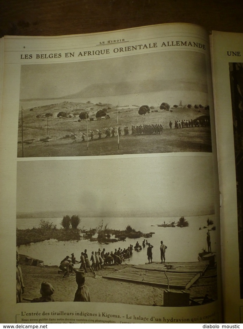 1917 LE MIROIR:Course De Tortues Sur Le Front;Nicolas II Et Alexis;Belges En Afrique Allemande;Gravure De Carrey;etc - Französisch