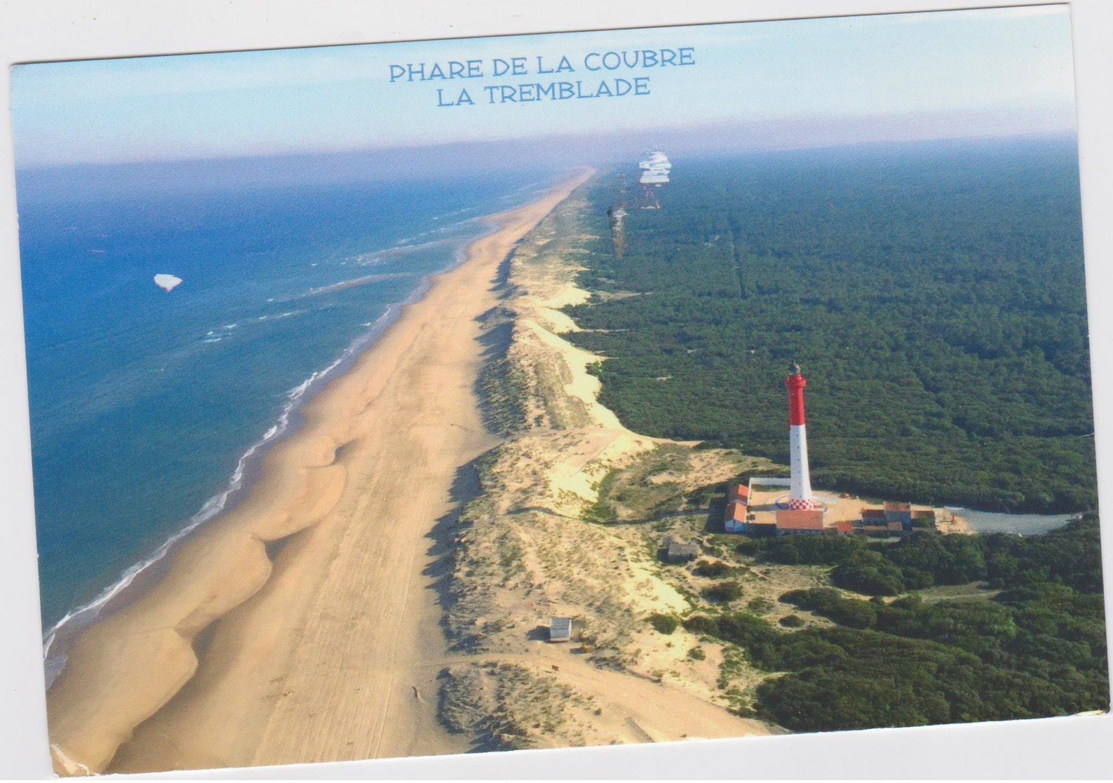 France - 1 Carte Postale La Tremblade - Phare De La  Tremblade Charente Maritime Année 2018 - Timbre Oblitéré 5015 - La Tremblade