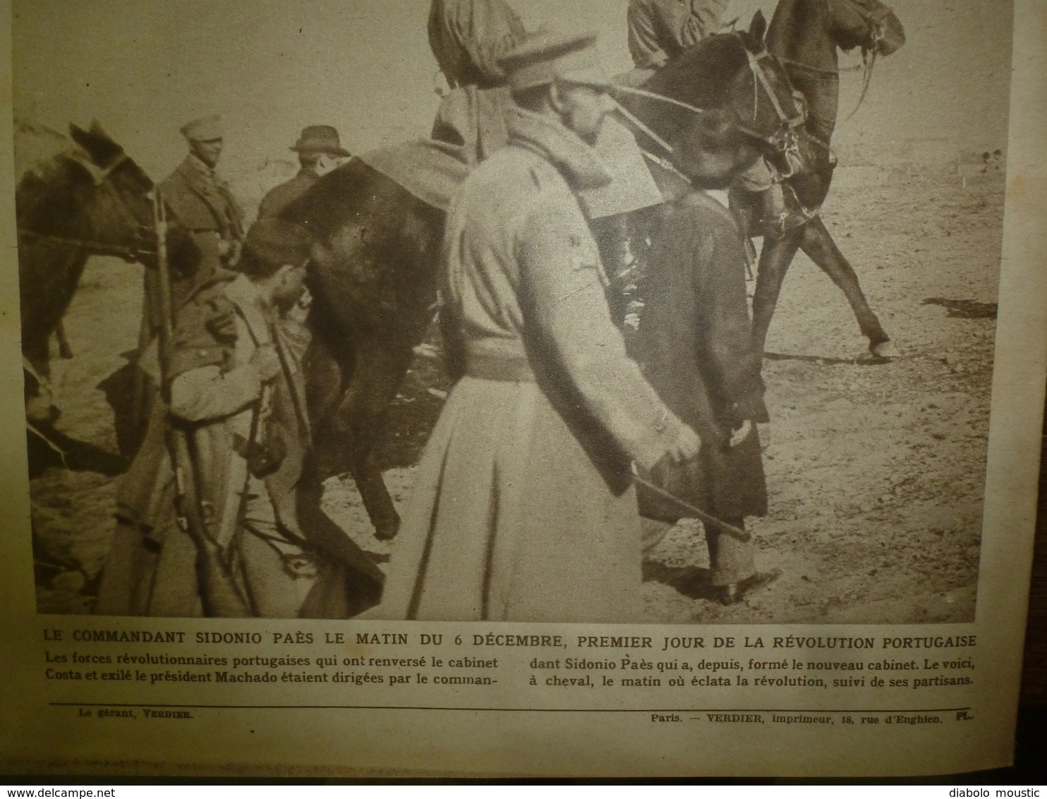 1917 LE MIROIR:Les chiens de l'armée italienne;Fabrication casques et chaussures à LA BOURGUIGNOTTE;Révolution russe;etc