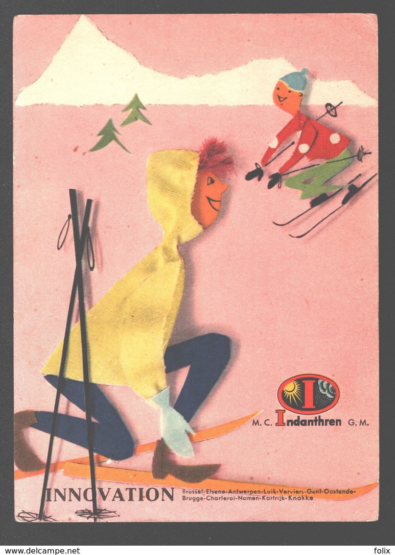 Innovation - Op Alle Stoffen, Eist Steeds Het Merk Indanthren - 1962 - Reclame / Publicité - Publicité