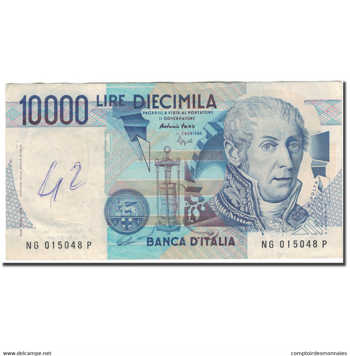 Billet, Italie, 10,000 Lire, 1984-09-03, KM:112c, B+ - 10000 Lire