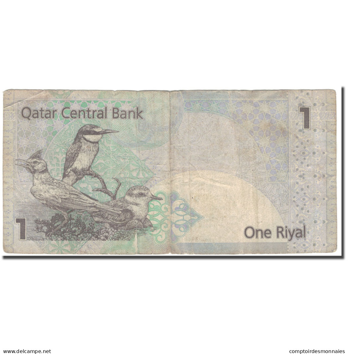 Billet, Qatar, 1 Riyal, 2003, KM:20, B - Qatar