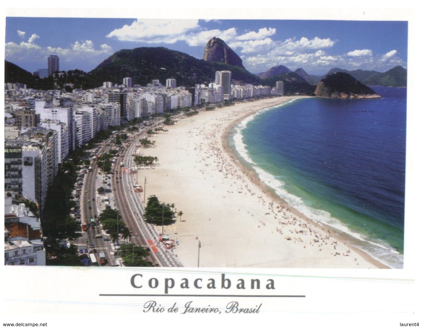 (80) Brazil Copacabana (with Stamp) - Copacabana