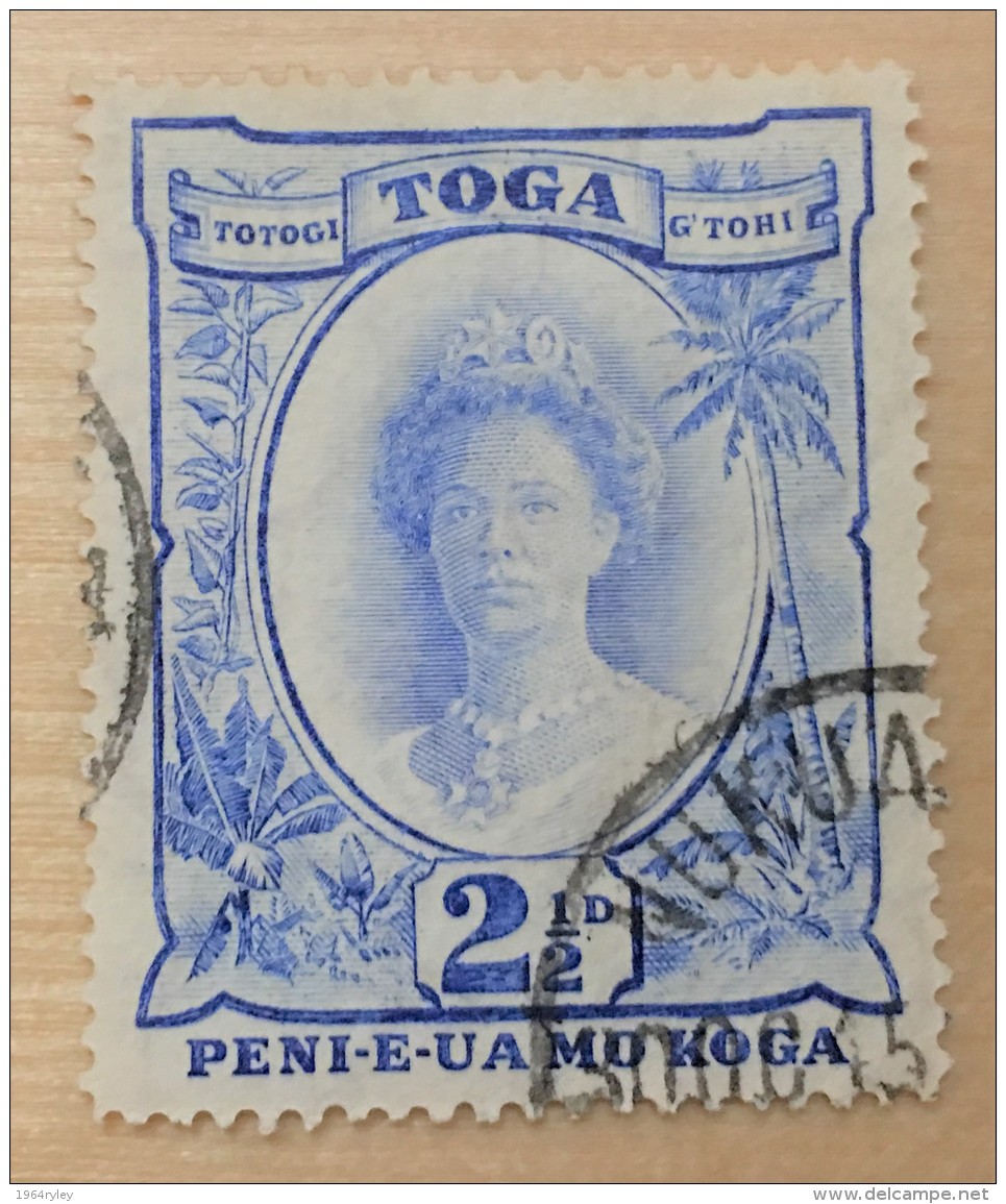 Tonga - (o) - 1934 - # 58 - Tonga (...-1970)