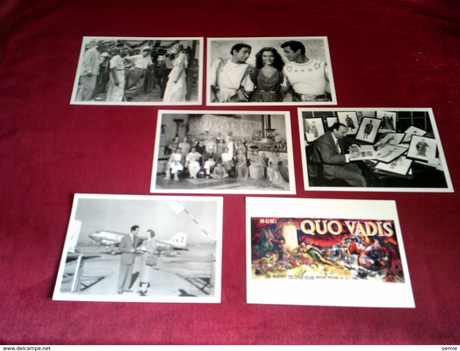 QUO VADIS  ° EDITION COLLECTOR  PRESTIGE ° AVEC ROBERT TAYLOR  DEBORAH KERR   LEO GENN ET PETER USTINOV AVEC PHOTOS DU F