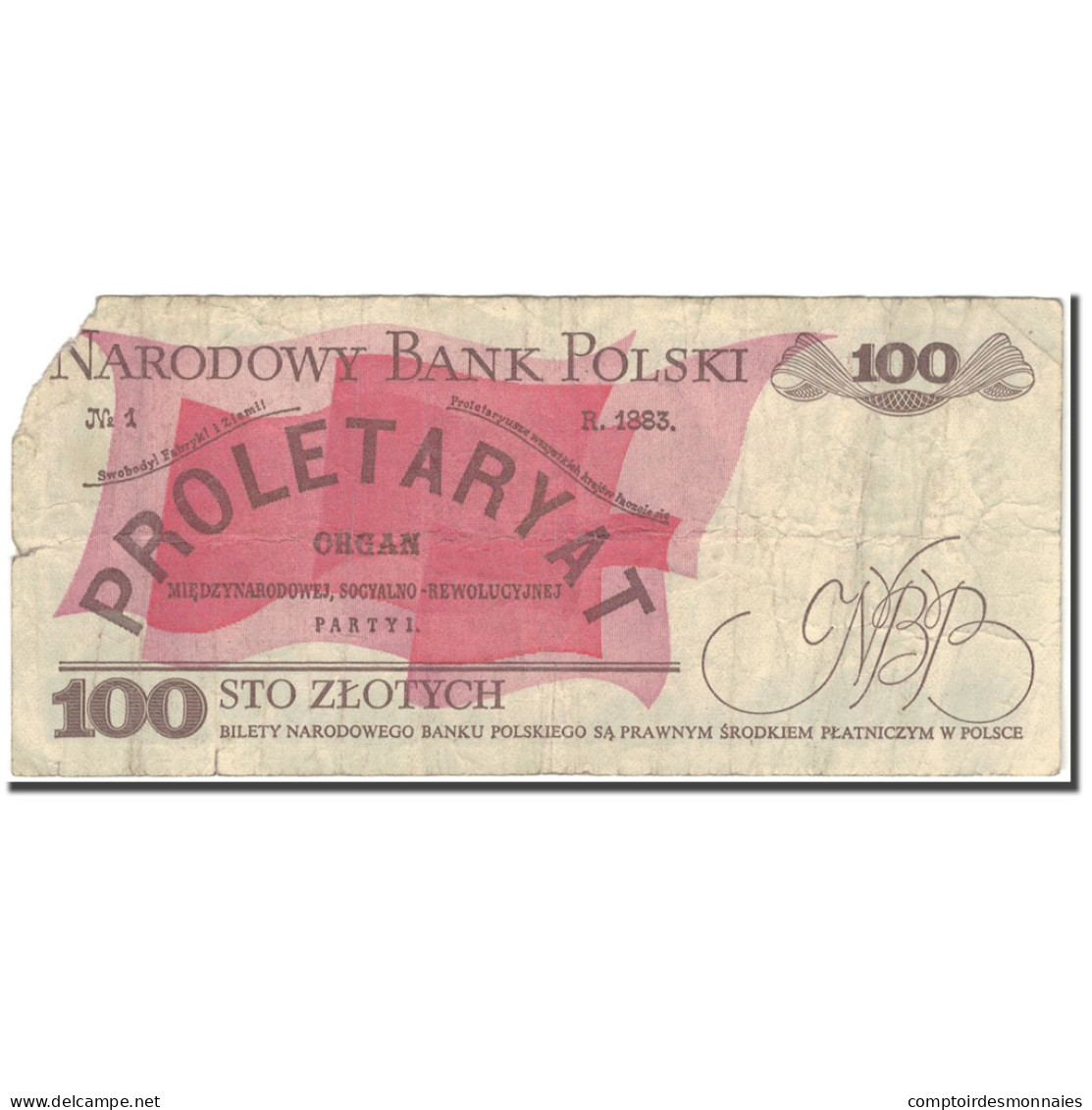 Billet, Pologne, 100 Zlotych, 1988-05-01, KM:143e, AB - Polen