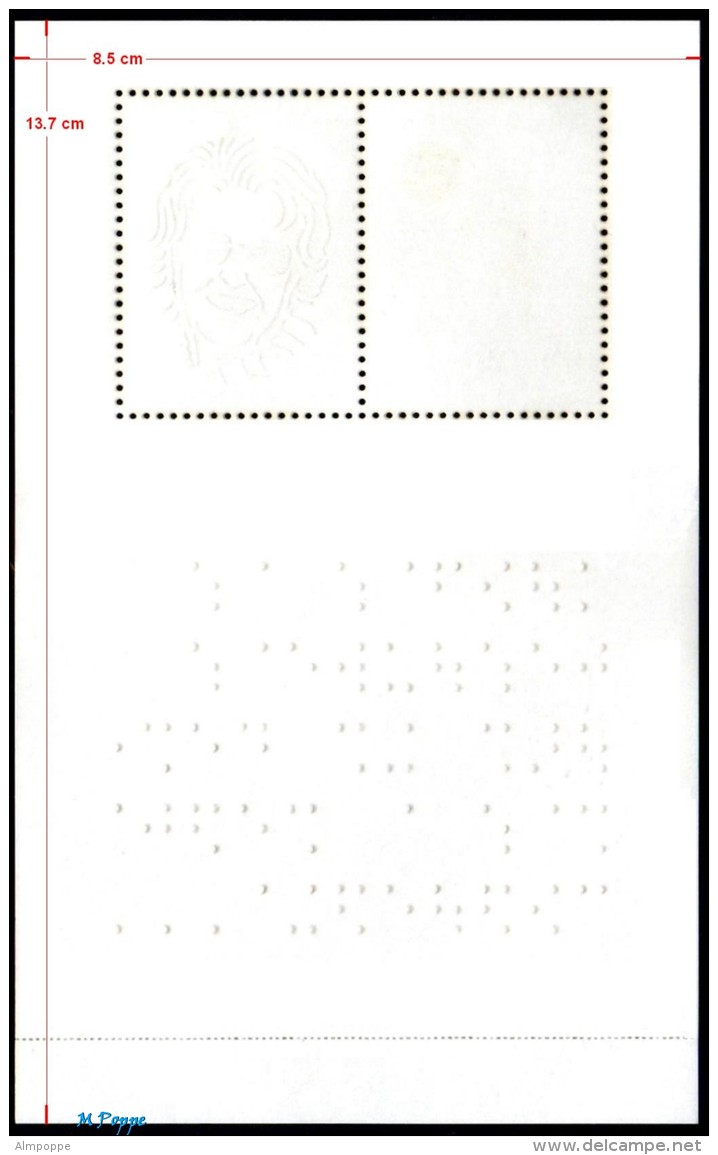 Ref. BR-3214 BRAZIL 2012 HEALTH, FOUND.FOR BLIND, DORINA, NOWILL, DISABLED PERSONS, BRAILLE, MNH 2V Sc# 3214 - Other & Unclassified