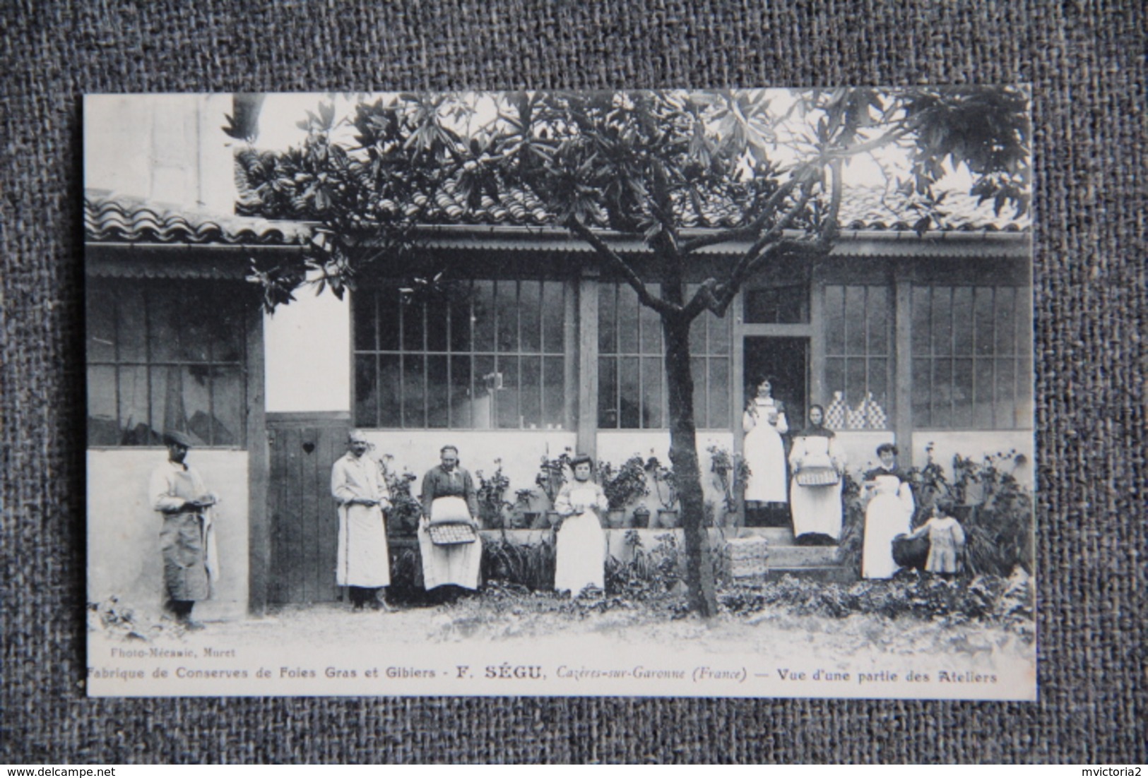 Cazeres Sur Garonne - F.SEGU, Fabrique De Conserves De Foies Gras Et Gibiers. - Toulouse