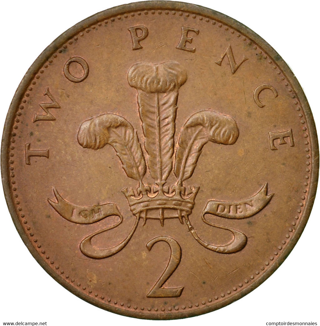 Monnaie, Grande-Bretagne, Elizabeth II, 2 Pence, 1985, TB+, Bronze, KM:936 - 2 Pence & 2 New Pence