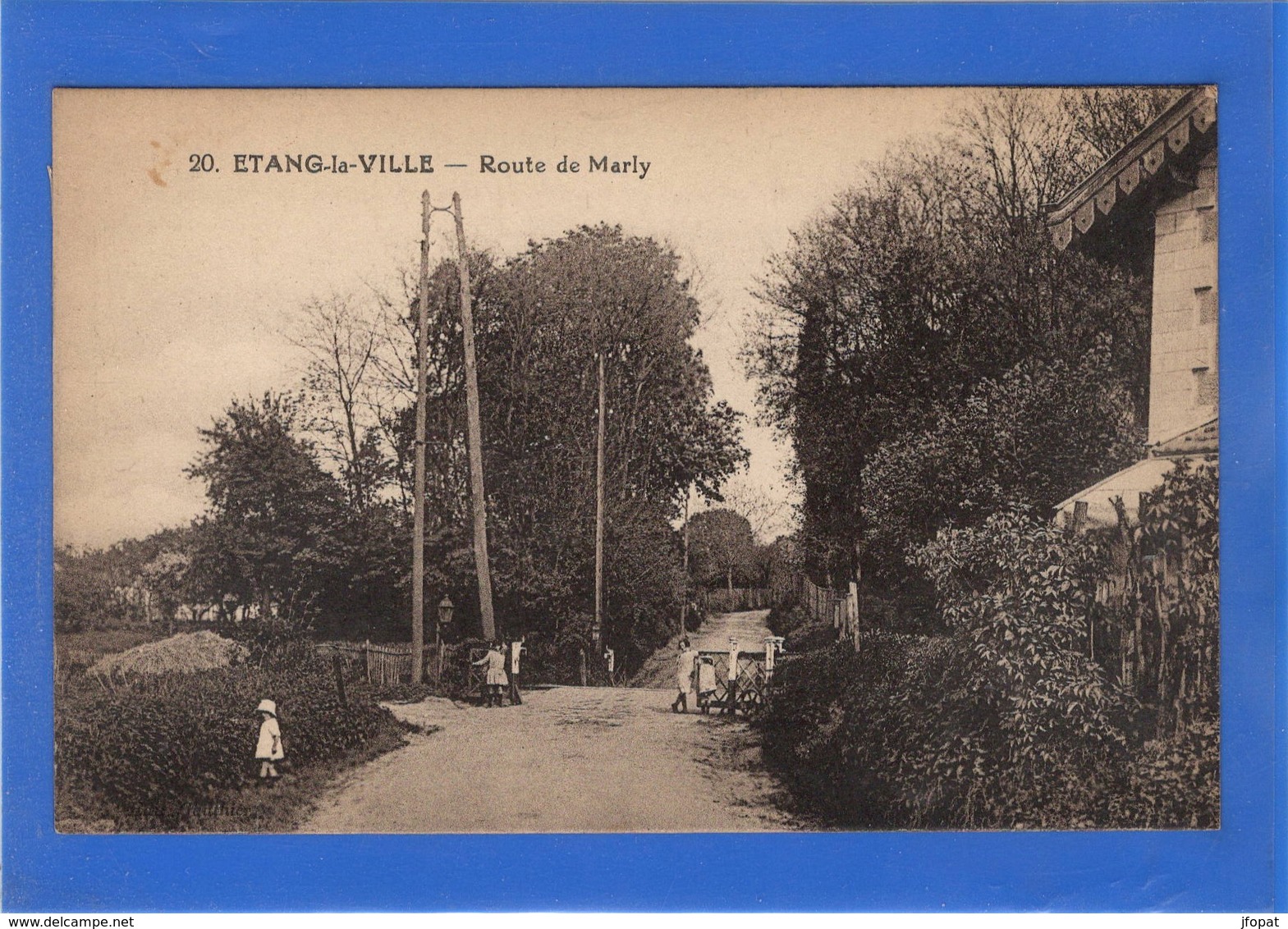 78 YVELINES - ETANG LA VILLE Route De Marly, Passage à Niveau(voir Descriptif) - Autres & Non Classés