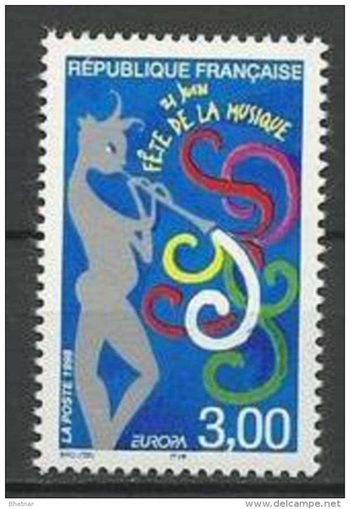 FR YT 3166 " Europa, Fête De La Musique " 1998 Neuf** - Neufs