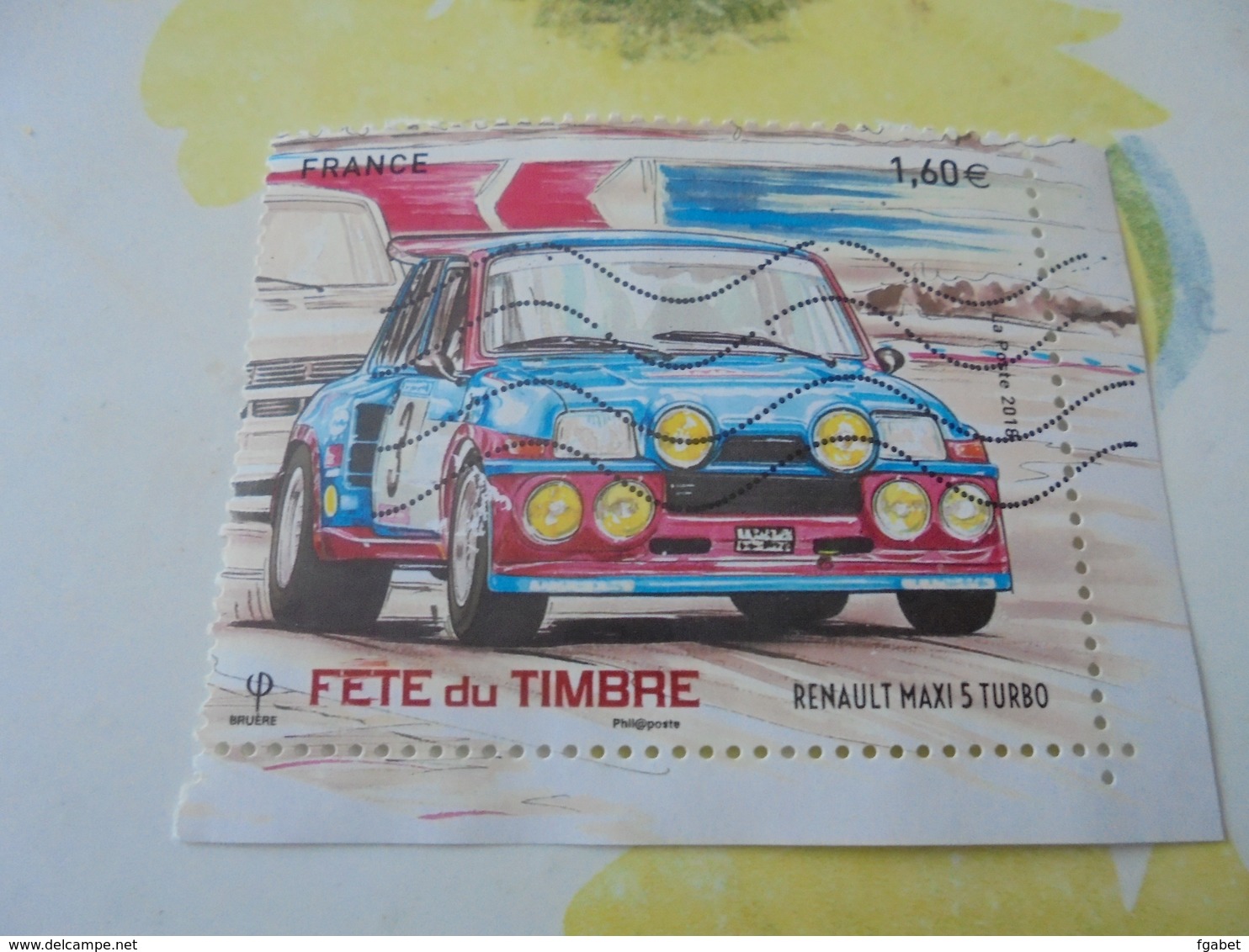 RENAULT 5 MAXI TURBO (2018) - Oblitérés