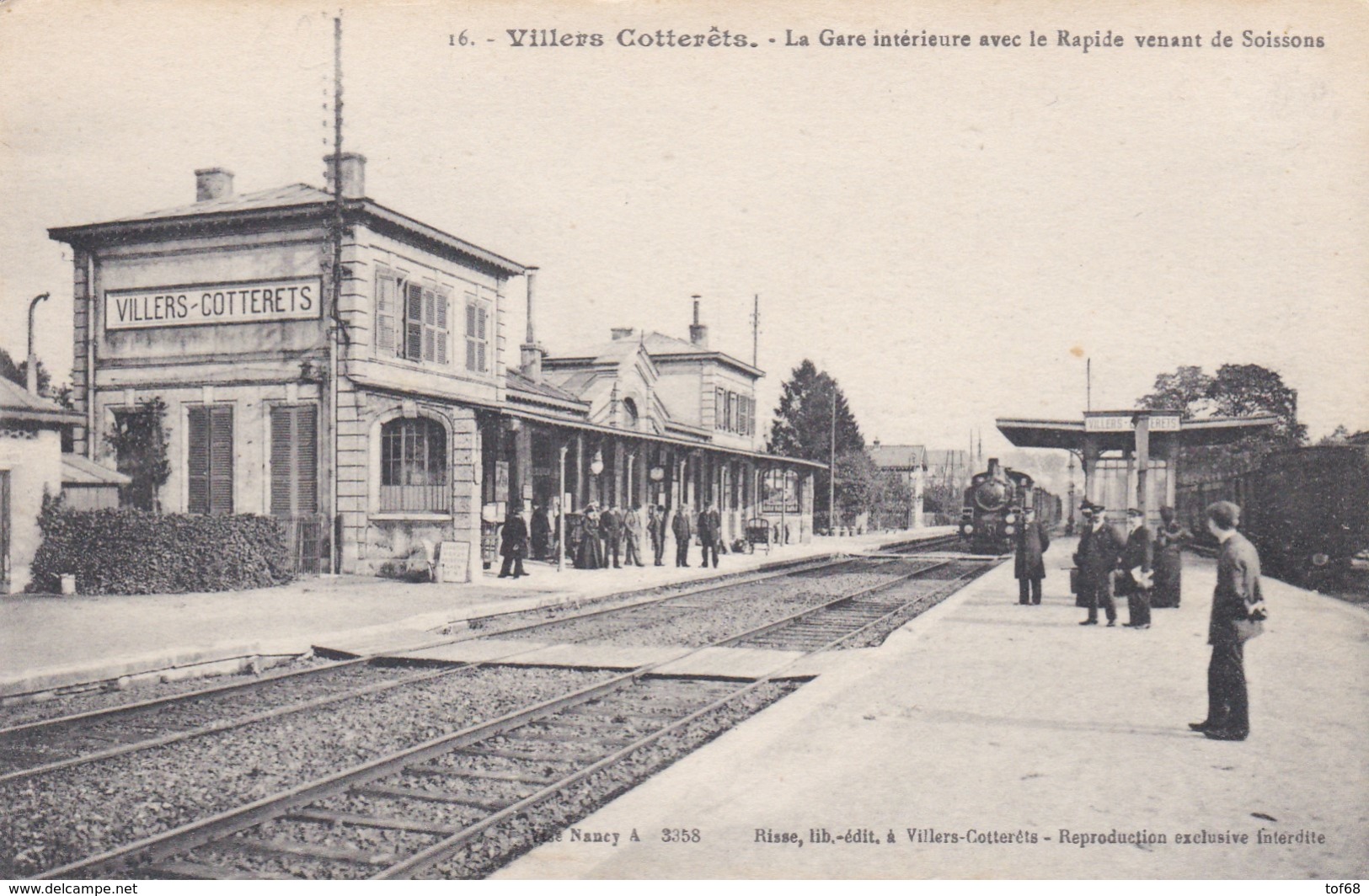 Villers Cotterets La Gare Intérieur - Villers Cotterets