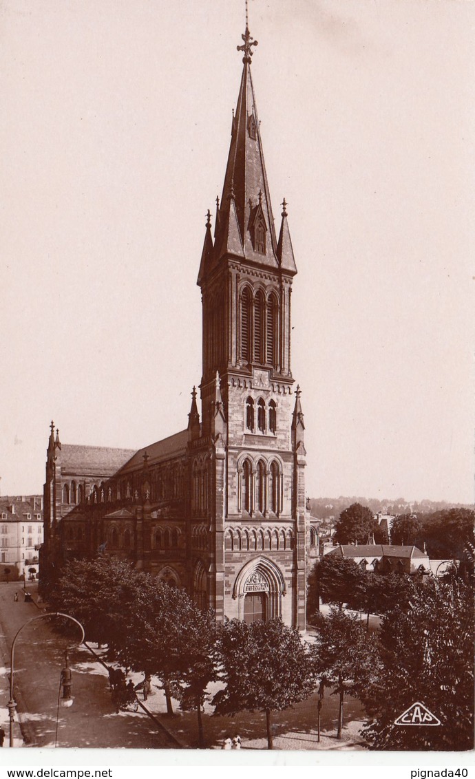 Cp , 68 , MULHOUSE , Église Catholique Saint-Étienne - Mulhouse