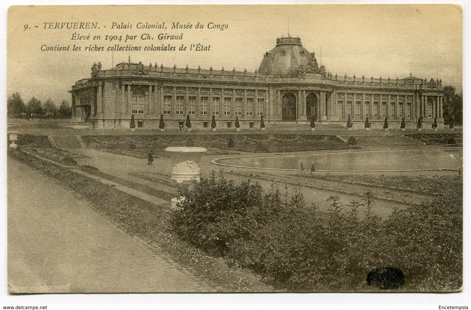 CPA - Carte Postale - Belgique - Tervuren - Tervueren - Palais Colonial - 1924 ( SV5399) - Tervuren