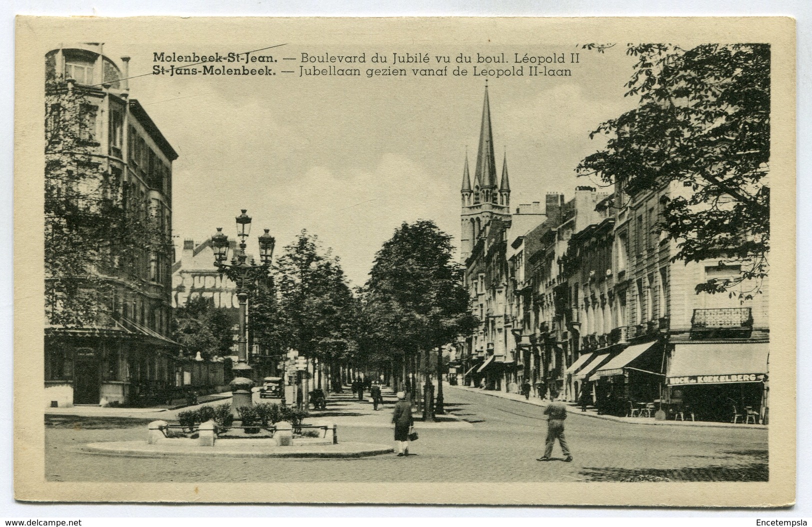 CPA - Carte Postale - Belgique - Molenbeek-Saint-Jean - Boulevard Du Jubilé ( SV5400) - Molenbeek-St-Jean - St-Jans-Molenbeek