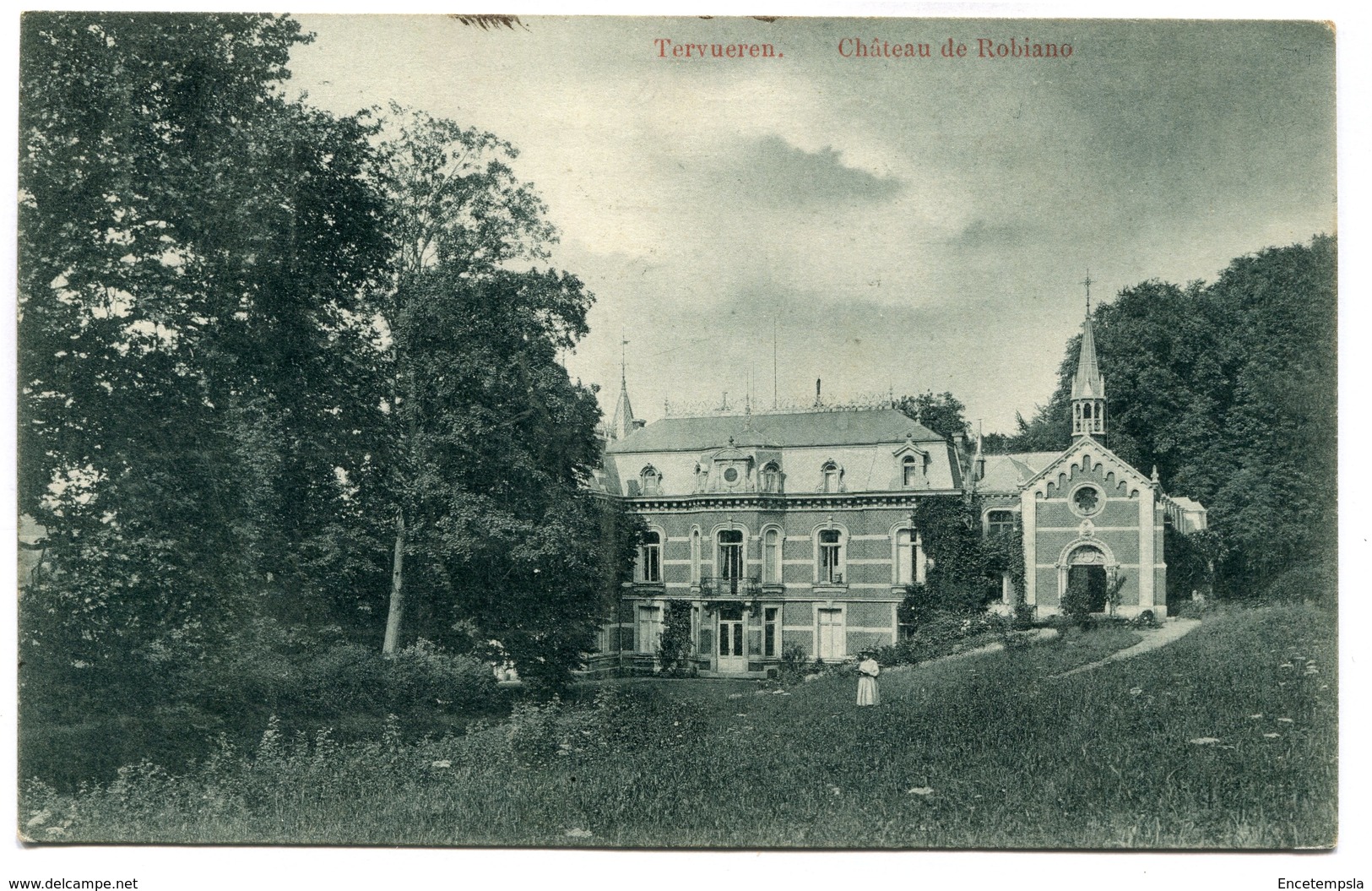 CPA - Carte Postale - Belgique - Tervuren - Tervueren - Château De Robiano - 1908 ( SV5401) - Tervuren