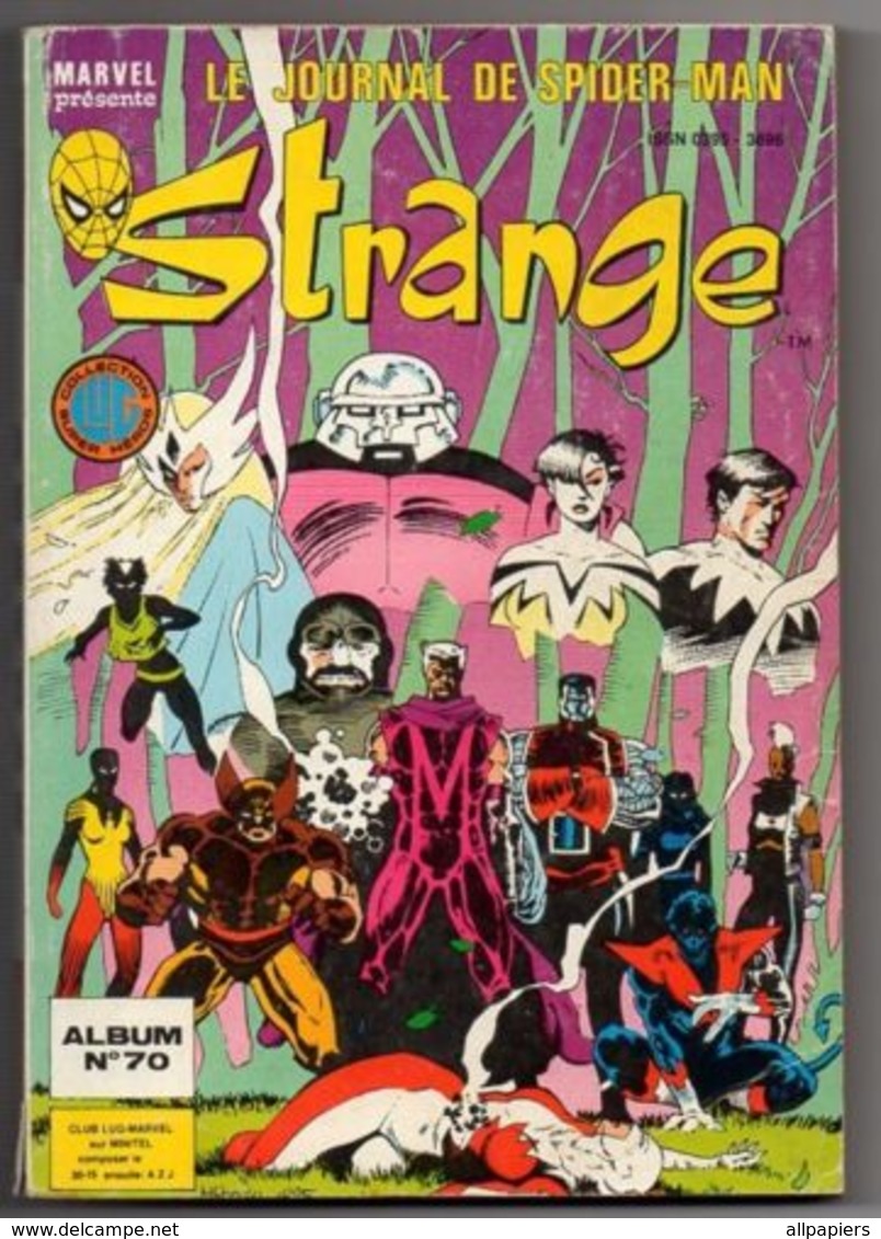 Album Strange N°70 Avec Les Numéros 209.210.211 De 1987 - Strange