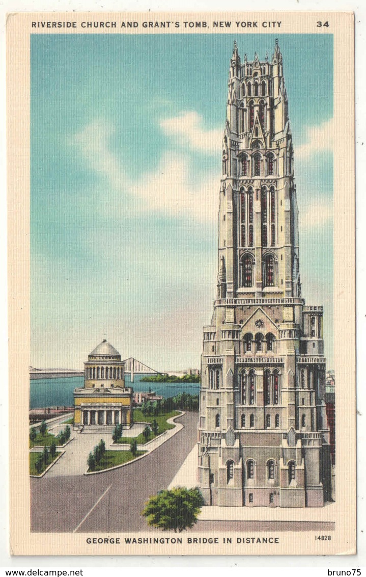 Riverside Church And Grant's Tomb, New York City - Kerken