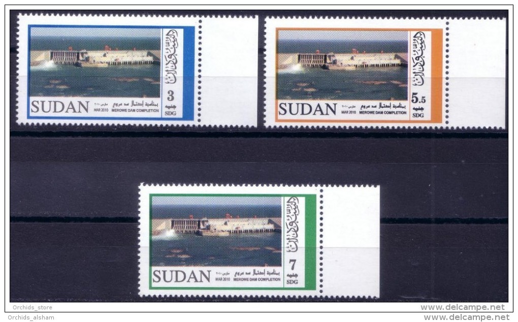 Sudan 2010 MNH Set - MEROWE DAM COMPLETION - Sudan (1954-...)