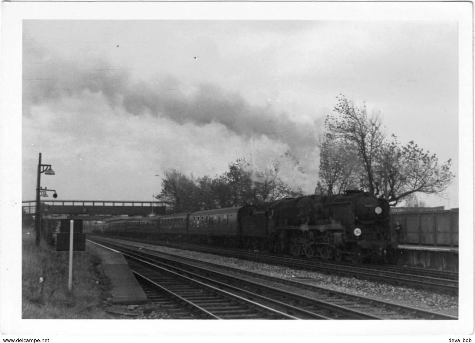 Railway Photo SR WC 34034 Honiton Southern West Country Pacific Loco Location? - Trains