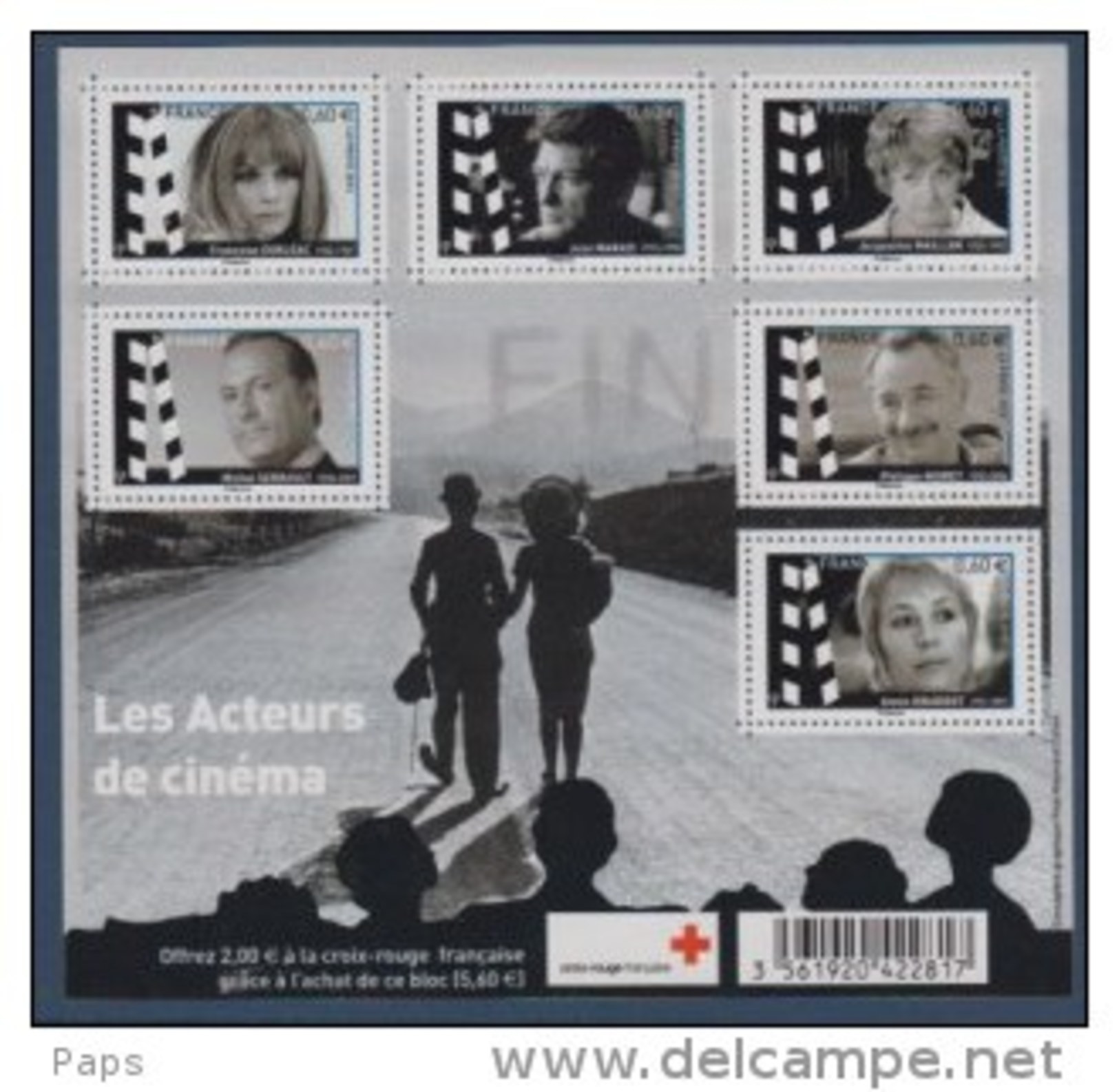 2012-N°F4690**(4690/4695) GRANDS NOMS DU CINEMA - Unused Stamps