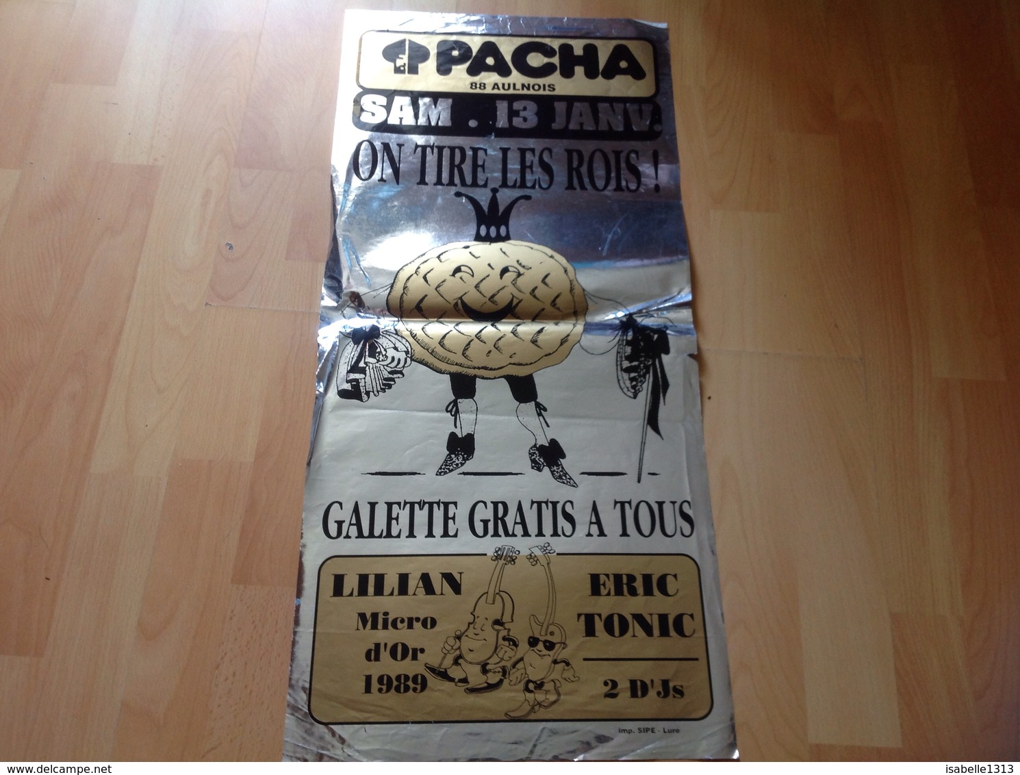 Affiche Pacha 88 Aulnois On Tire Les Roi  - Posters