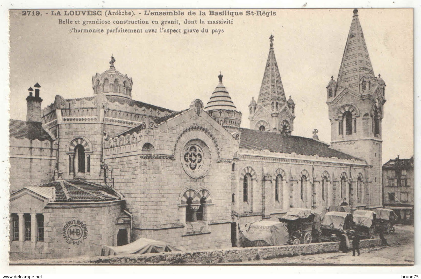 07 - LA LOUVESC - L'ensemble De La Basilique St-Régis - La Louvesc