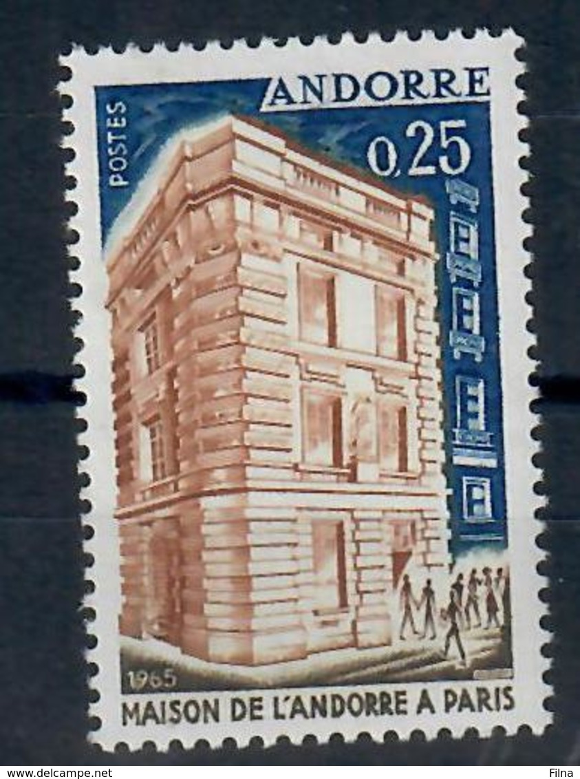 ANDORRA FR. -  1965 - CASA DI ANDORRA A PARIGI. - MNH** - Nuovi